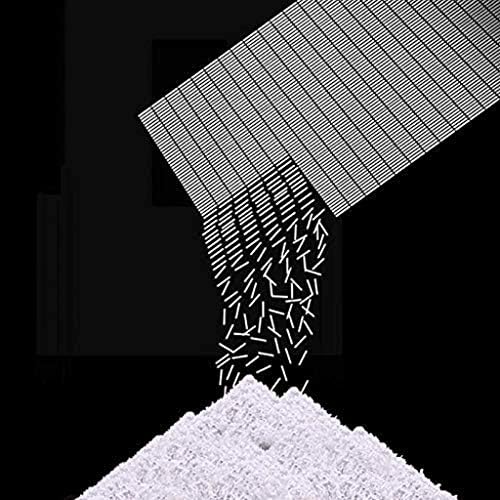 Електрична канцеларија Лиујун Шредер ， 8-лист микро-сериски микро-исечен хартија ЦД кредитна картичка со 20 галон отпад и транспарентен