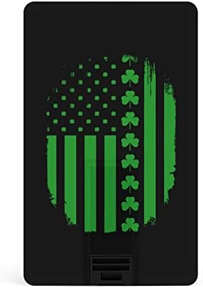 Денот Свети Патрикс Знаме НА САД СО Ирски ШАМРОК УСБ 2.0 Флеш-Дискови Меморија Стап Кредитна Картичка Форма