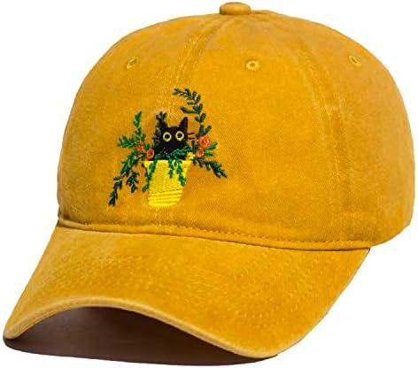 Зелена тато капа мажи жени извезени бејзбол капа со низок профил на таткото на таткото на таткото на таткото, прилагодливо измиено измиено унисекс