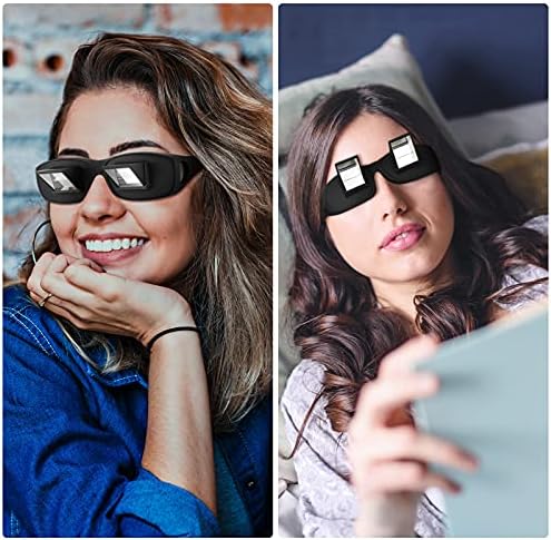 2 парчиња мрзливи спектакли хоризонтални очила кревет кревети за очила со висока дефиниција очила за читање во кревет за маж жена