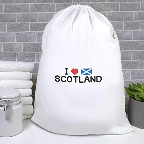 Азееда Ја Сакам Шкотска Торба За Перење/Перење/Складирање