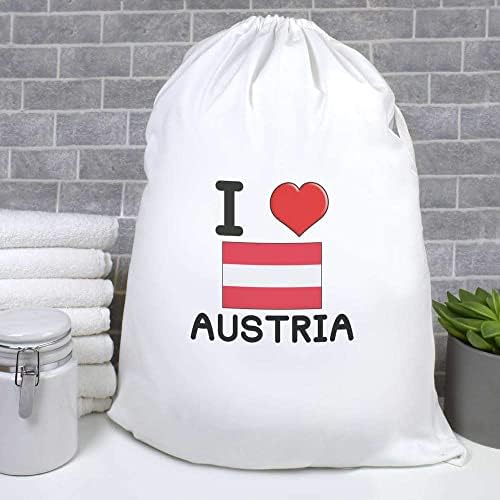 Ја Сакам Австрија Торба За Перење/Перење/Складирање