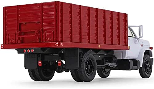 Прва брзина 1970S 6500 жито камион со пченкарен товар бел и црвен 1/34 диекаст модел 10-4255