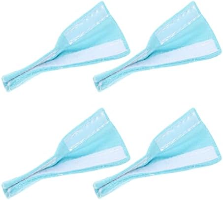 Исценета перница од 4 парчиња за да се завитка увото завиткување на пациентите капаци на влошки за цевки цевки од небото- сина боја за нос назални