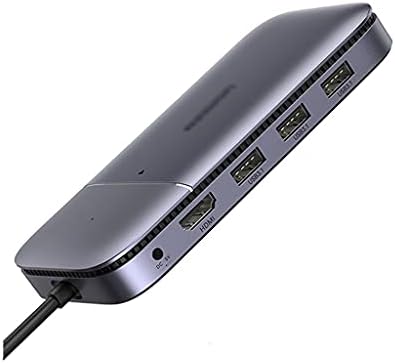 WJCCY USB C HUB USB Тип C 3.1 До M. 2 B-Клуч HDMI 4K 60Hz USB 3.1 10Gbps USB C HDMI ЦЕНТАР Сплитер