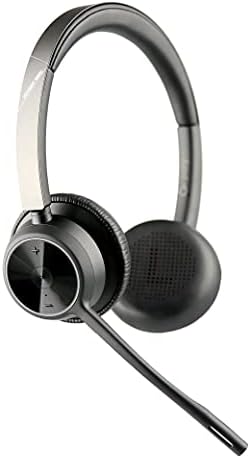 ITSPWR Bundle Poly® Black Voyager 4320 КОРИСТИ Bluetooth Слушалки, Слушалки Со Микрофон-Активно поништување На Бучава, Тимови/Слушалки
