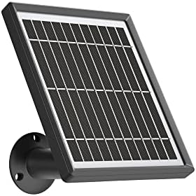 Напојување на соларна панел Zosi само за безжична камера за напојување со безжична батерија C306 & C306Pro, IP66 водоотпорен со