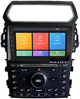 Андроид 10 Авторадио Автомобил Навигација Стерео Мултимедијален Плеер Гпс Радио 2.5 Д Екран На Допир Форфорд Експлорер 2011-2019 Четири Јадро 2GB Ram МЕМОРИЈА 32GB ROM