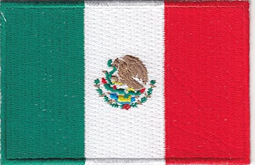 Мексико знаме железо на лепенка 3 Мексиканец
