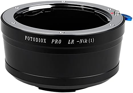 Адаптер за монтирање на леќи Fotodiox Pro, Leica R леќи на Nikon 1-серија камера, одговара на Nikon V1, J1 камери без огледала, Leica R-Nik