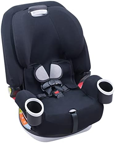 Pathиоко Детско памучно покритие за седиште за автомобил компатибилен со Graco 4Ever DLX 4-во-1
