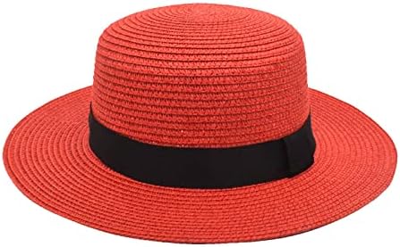 Летна сончаница слама капи за жени обични корпи за сонце, широки капачиња за одмор, патувања на отворено УВ -капа за заштита од капа, капачиња за капа за заштита