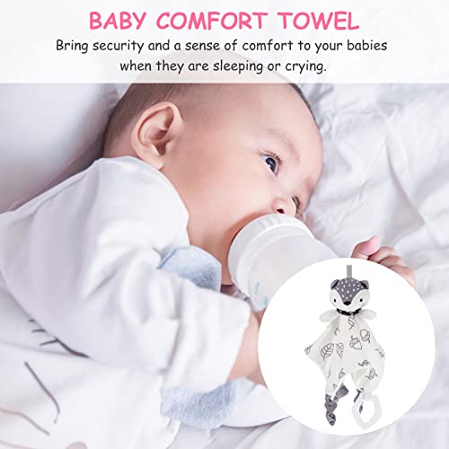 Toddmomy бебе најважни сили за бебиња безбедносно ќебето лисица бебе ќебето за новороденче ќебено играчко играчко полнето животно