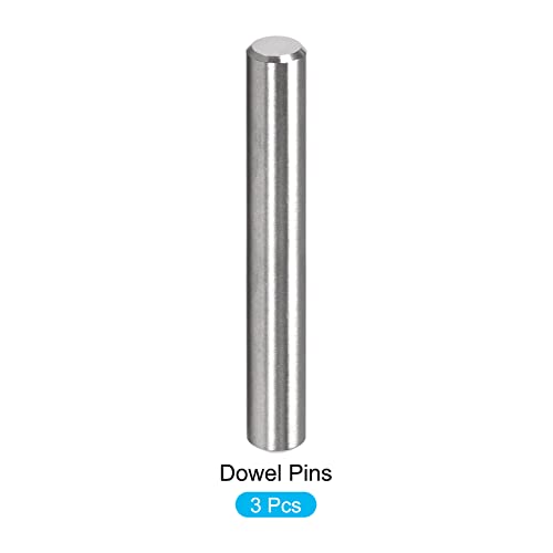 Металиксичност Дауел Пин 3 парчиња, 304 Поддршка за полици од не'рѓосувачки челик штипки за прицврстувачи за прицврстувачи - за метални уреди,