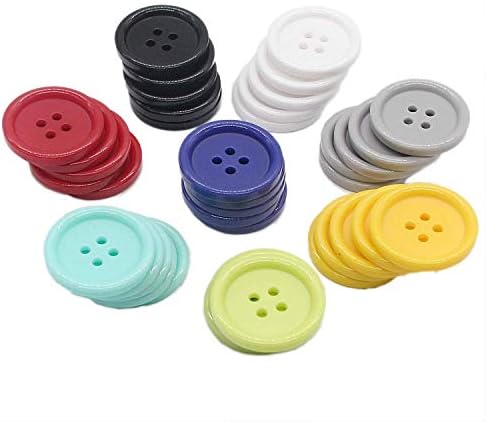 Копчиња за смола за шиење со рамен за шиење за DIY занает 8 бои повеќе пакувања од 80 парчиња празник