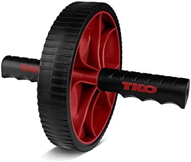 TKO AB Roller за ABS тренинг l AB Опрема за тркала за вежбање со јадро l вежбање и додатоци за фитнес за обука на сила l AB ролериско тркало