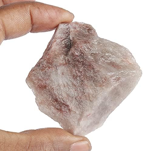Природна карпа сурова груба рутилирана кварц лековита кристал EGL сертифициран 452,40 КТ лабав скапоцен камен за заздравување