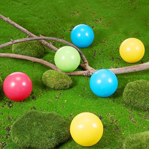 Циванер мулти-обоена замена на топки за играчки, крши доказ за булдожер топки меки пластични океански топки исполнети со воздух за мали