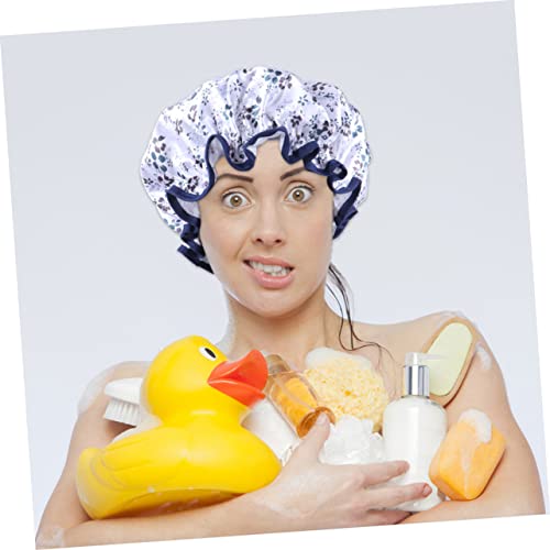 Healvian 2 парчиња капа за туширање за коса за жени за жени капачиња за коса бања визир капачиња за пливање за коса капаче капаче капаче капаче за капење капаче за тушир?
