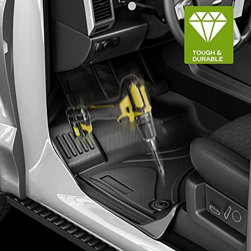 AutoSaver88 подни душеци компатибилни за Honda CR-V 2017-2022 CRV, сите временски стража TPE гумени предни и задни облоги на подот на автомобилот,