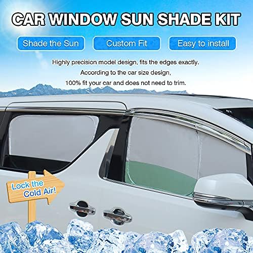 T Tgbros Custom Fit Sun Sunde Sunde за 2017-2023 Mazda CX-5 CX5 страничен прозорец триаголен прозорец целосен заден прозорец за ветробранот на шофершајбната за приватност на шофершајбната ?