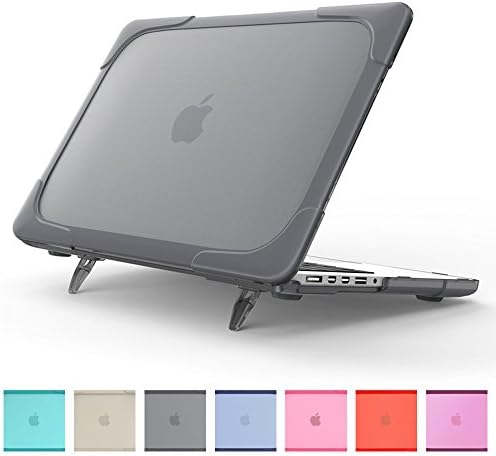 Компатибилен со MacBook Air 11 инчи случај A1370 A1465, MacBook Air 11 Kickstand Case, Тешка заштитна пластична тврда обвивка за
