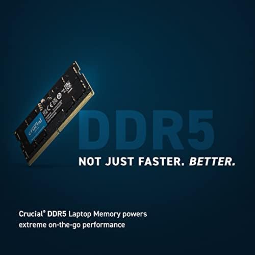 Клучен RAM МЕМОРИЈА 32gb Комплет DDR5 4800MHz CL40 Лаптоп Меморија CT2K16G48C40S5