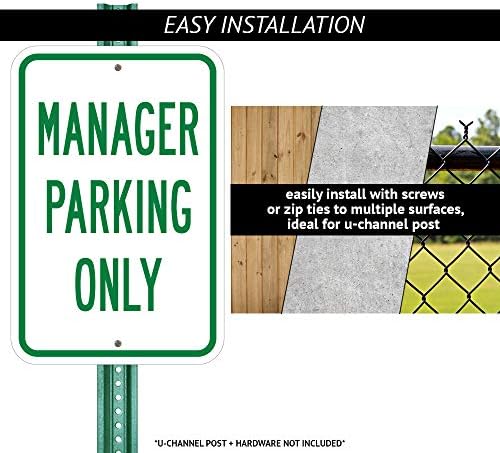 Црквата Персонал Паркинг Само | 12 Х 18 Тешки Алуминиум Рѓа Доказ Паркинг Знак | Заштита На Вашиот Бизнис &засилувач; Општина / Направени