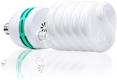 Limostudio [x2] целосен спектар CFL сијалица 105Watt, 5500K чиста бела избалансирана сијалица за дневна светлина за фотографија