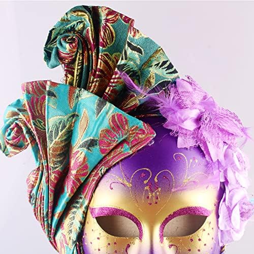 Quligeta маскарада венецијанска декоративна маска wallид виси убава дама уметничка колекција маска