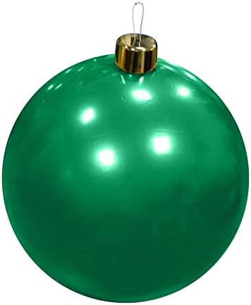 Божиќни украси Божиќни топки на отворено атмосфера ПВЦ надувување играчки за дома Божиќни празнични топки гигант Божиќ украс
