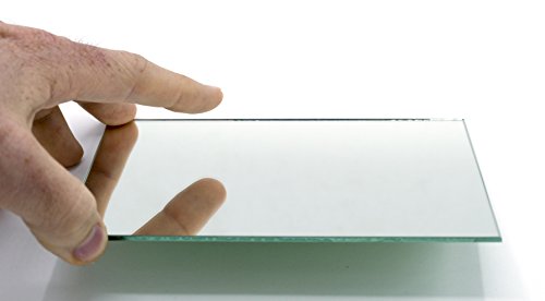 10 пакувања правоаголно плано стаклено огледало, 6 x 4 - дебелина од 2мм приближно. - лаборатории на Еиско