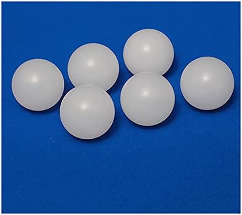 Zhenggf Бела цврста PP топка со дијаметар 2мм 3мм 3,175мм 7мм 9,525мм-38,1мм пластична полипропилен мазна топка