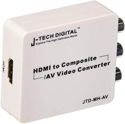 J-Tech Digital JTD-MH-AV Mini HDMI До Композитен AV CVBS R/L HD Видео Конвертор