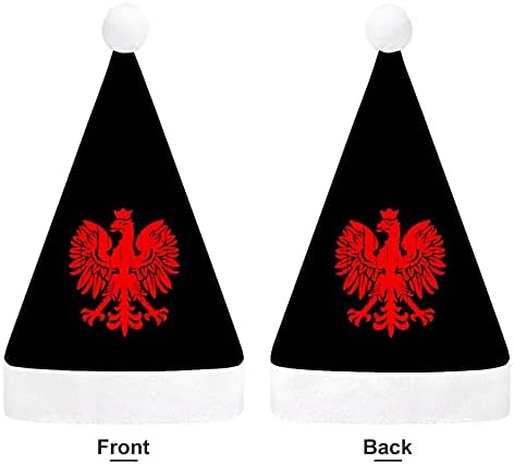 Полско Знаме Орел Божиќна Капа За Новогодишна Празнична Забава Косплеј