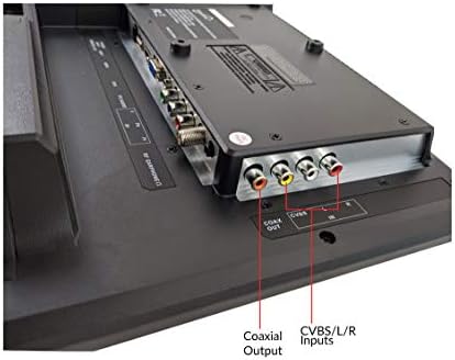 Суперсоничен SC - 2412 LED HDTV Со Широк Екран &засилувач; Монитор 24, Вграден Двд Плеер СО HDMI, USB, SD &засилувач;AC / DC Влез: ДВД/ЦД/ЦДР Висока
