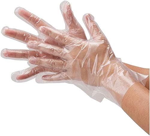 HHPROTECT ракавици за еднократна употреба пластични јп ракавици храна филм ракавици санитарни ракавици 100 парчиња