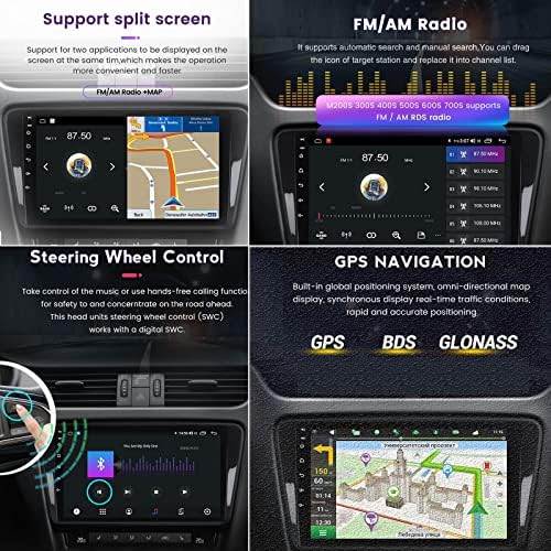 ПЛОКМ Андроид Автомобил Стерео За Нисан Џук 2010-2014 9 Инчен Екран На Допир Автомобил Аудио Приемник Со Bluetooth/WiFi / Контрола