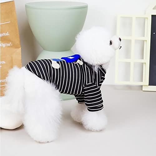 Кученце џемпер девојче Теди куче облека зајак шарена маичка со мека и дишење на памук без ракави елек