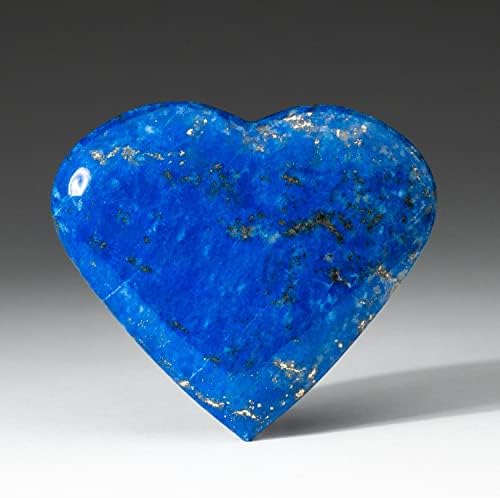 Астро Галерија На Скапоцени Камења Полиран Лапис Лазули Срце Од Авганистан-ЛЛ-Х50