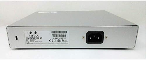 Meraki Cloud управуван MS220 Series 8 Port Gigabit POE Switch - порти 8x 1gbe - MS220-8p