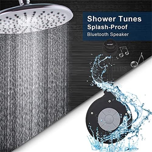 Звук звучник за туширање за бања Liruxun Protable водоотпорни звучници Звучна кутија за возење на отворено, со микрофон