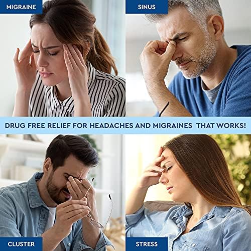 2 Пакување-Капа За Ослободување Од Мигрена | Главоболка И Капа За Мигрена | Капа За Ослободување Од Главоболка, Обвивка За Глава Од Мраз