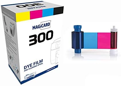 Магикард 300 Печатач Mc300ymcko Боја Лента - ИМКО-300 Отпечатоци Со Бодно Софтвер Демо Картичка