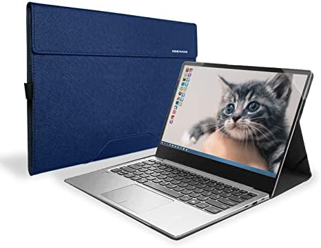 Honeymoon Case for Samsung Chromebook 4/3/2 11.6,PU Leather Folio Protective Case Cover Compatible with Samsung Chromebook Laptop Accessories,S035-11-Blue