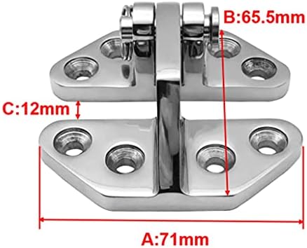 Hingd Cabin Hinge 316 Не'рѓосувачки челик морски кабина со тешка брадавица, јахта и додатоци за брод