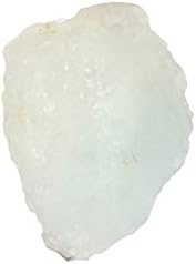 104,7 КТ. Одделение аква небо аквамарин груб кристал природен чакра заздравувачки кристал за засилување, сечење, лапидар, Реики ГА-567