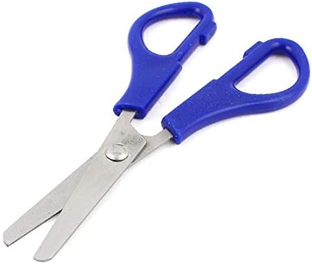 Нова LON0167 Пластична рачка прикажана DIY ScrapBooking хартија за сигурна ефикасност за безбедност на ножици за сечење алатка за сечење сина