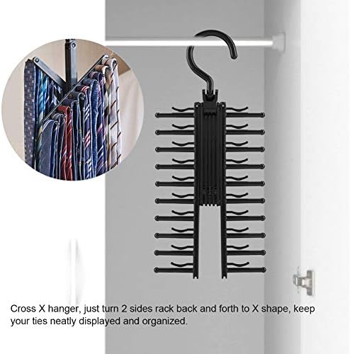 Adlustable Plastic 20 држач за решетки за вратоврска, ротирајте 360 степени за отворање/затворање на вратоврска и закачалка за