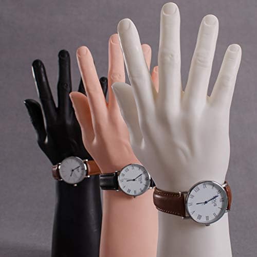 Симулација на Cabilock Машка рака Модел на рака, рачна форма на накит за приказ на рак, држач за држач за ракавици за ракавици за часовници за часовници